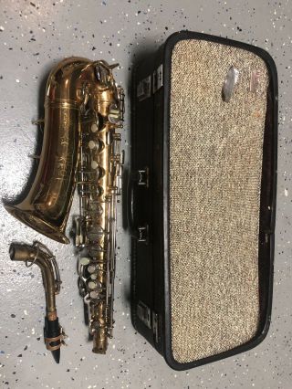 Vintage Conn Alto Saxophone W Case