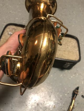 Vintage Conn Alto Saxophone W Case 4