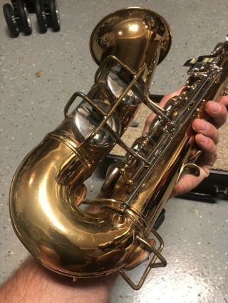 Vintage Conn Alto Saxophone W Case 5