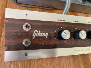 Gibson Thor 1967 - 68 Bass 50 Tube Amplifier Vintage El34 6eu7 2