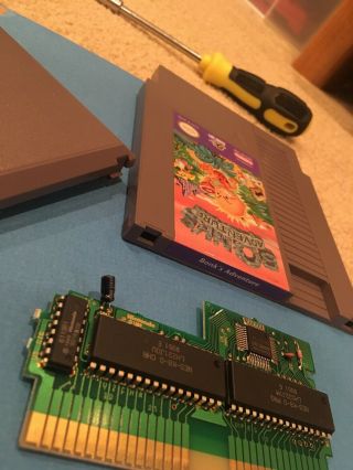 Bonk ' s Adventure Rare Nintendo Nes Video Game 4