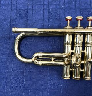 Vintage Bach Mt.  Vernon NY Mercury Model Bb Trumpet with Case 3