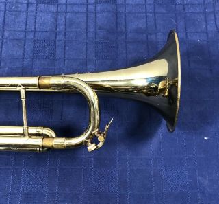 Vintage Bach Mt.  Vernon NY Mercury Model Bb Trumpet with Case 5