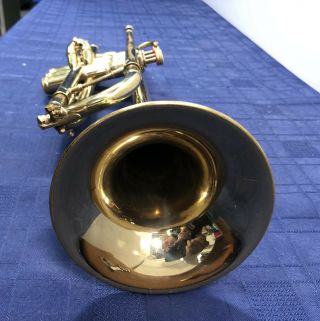 Vintage Bach Mt.  Vernon NY Mercury Model Bb Trumpet with Case 6