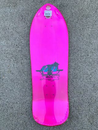 SMA Natas Kaupas Kitten Santa Cruz Skateboard Deck Old School Shape Reissue 2