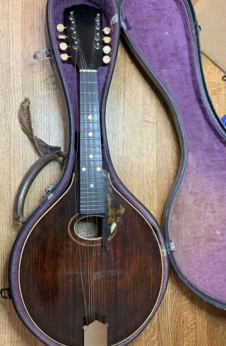 Vintage 1918 Gibson Mandolin Project