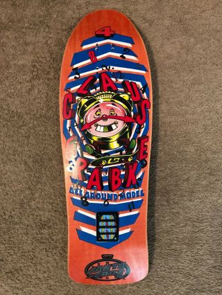 Vintage Nos Claus Grabke Santa Cruz Skateboard Deck