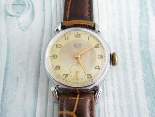 GUB GLASHUTTE cal.  60 - 11994 Vintage GERMANY Mechanical Wristwatch 3
