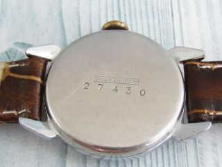 GUB GLASHUTTE cal.  60 - 11994 Vintage GERMANY Mechanical Wristwatch 7