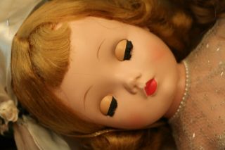 Vintage Madame Alexander Cissy Bridesmaid 1956 Doll 2030 Tagged Gown Cissy Doll 9