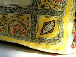 VINTAGE GIANNI ATELIER VERSACE DOUBLE SIDED PILLOW, 5