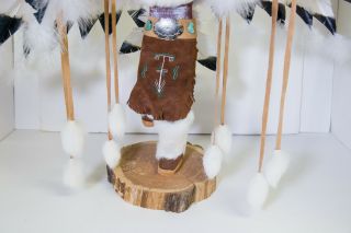Vintage Kachina Doll EAGLE by Navajo Artist N.  YAZZIE 400,  528 23 