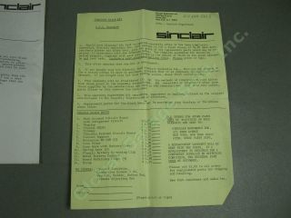 RARE Vintage 1976 Sinclair LED Digital Black Watch Building Kit Orig Package NR 11
