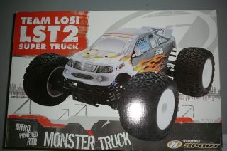 Team Losi Lst2 Nitro - Powered 1/8th Monster Truck. ,  Vintage.