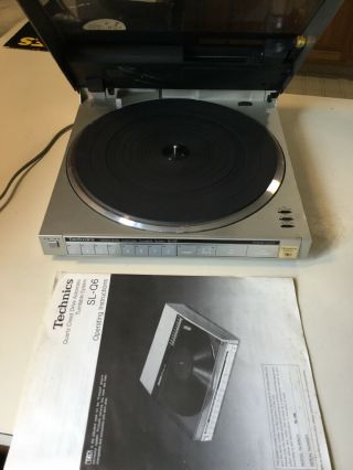Vintage Technics Sl - Q6 Direct Drive Linear Turntable.  Extra,  Great.