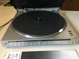 Vintage Technics SL - Q6 Direct Drive Linear Turntable.  Extra,  Great. 2