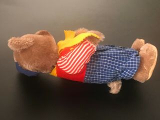 1950 ' s US Zone Germany Schuco Tricky Bear Yes / No Teddy Bear Toy with Tag 11