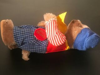 1950 ' s US Zone Germany Schuco Tricky Bear Yes / No Teddy Bear Toy with Tag 12