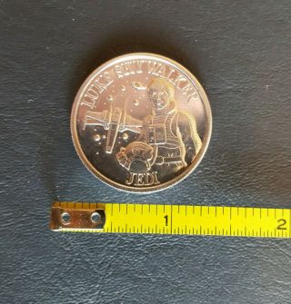 Vintage Kenner STAR WARS POTF coin LUKE SKYWALKER X - WING PROTOTYPE 2