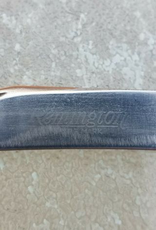 vintage remington R1613 fishing toothpick knife folding bone knives rare etch 3