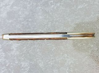 vintage remington R1613 fishing toothpick knife folding bone knives rare etch 8