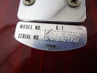 60 ' s Vintage Kay K - 1 SG Style Electric Guitar - - - - - - - - - - - - - - - - - - - - - - - - - Cool 8