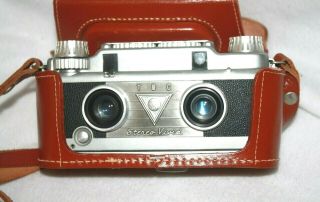 Vintage T D C Stereo - Vivid Film Camera Bell & Howell Matched Tridar Lenses Nr