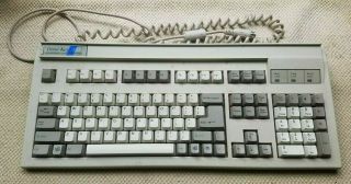 Vintage Northgate Omnikey Plus Mechanical Clicky Keyboard White Alps No 7007795