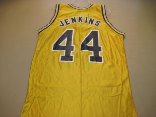 Vintage VALPO Bill Jenkins Autographed Valparaiso Game Basketball Jersey 2