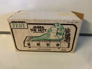 Star Wars Jabba The Hutt Line Art Sears Box Only Vintage Kenner 1983 Han Solo R2