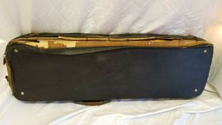 rare vintage early 1900 ' s Superton lap guitar and hardshell case 11
