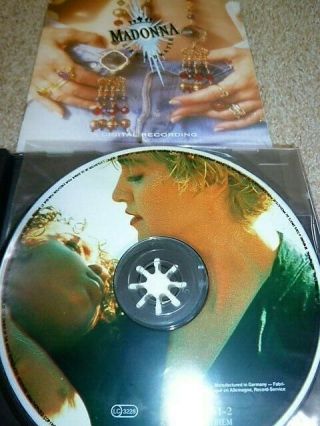 Madonna Like A Prayer : German Limited Edition Picture Disc Cd : Rare Not Promo