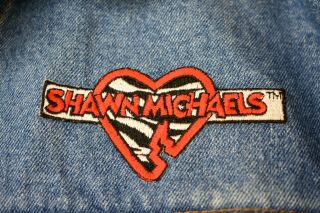 Vintage 90 ' s WWF Shawn Michaels RARE Denim Jacket HeartBreak Kid WWE 4