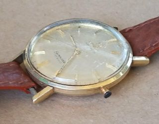 Vintage Men ' s Omega Automatic Seamaster Deville Watch 2