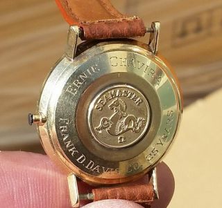 Vintage Men ' s Omega Automatic Seamaster Deville Watch 8