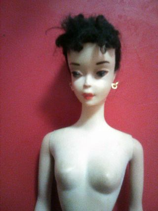 Vintage Barbie Brunette 3 Doll