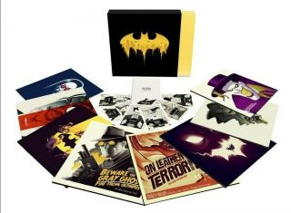 Mondo Batman The Animated Series Vinyl Box (8 Lps) Set Rare Oop Pcc