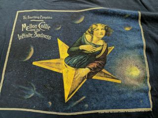 Vintage Smashing Pumpkins Xl Melon Collie Infinite Sadness Tour T Shirt 1996 Og
