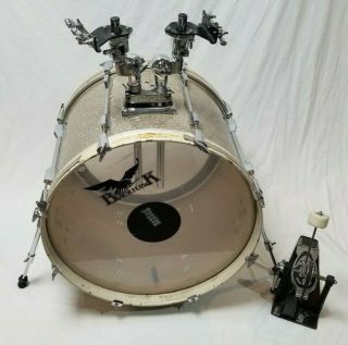Vintage 1990s Pearl Export Pro Series Bass Drum/kick Pedal - Integrated Mounting
