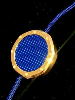 Audemars Piguet Royal Oak Gold Plate Blue Dial Bracelet Limited Gift Very Rare