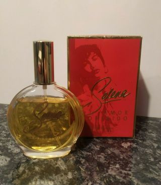 Selena Quintanilla And Official Amor Prohibido Perfume (vintage)