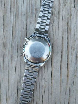 Seiko chronograph watch automatic day date dive driver vintage chrono pogue 4