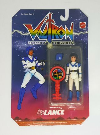 Voltron Vintage Lance Action Figure Moc Nm 1984 Panosh Place Mattel