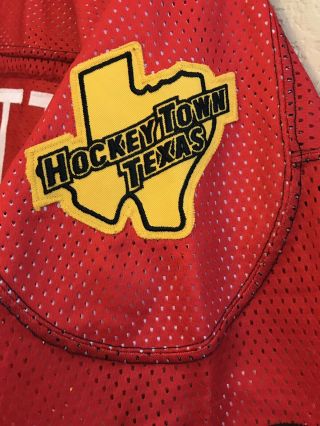 Central Texas Stampede Men ' s Size 58 Jersey WPHL Hockey Masotta 30 Vintage 4