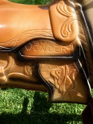 Vintage Wonder Horse kids Ride on - Spring Rocking Horse 1960’s 5