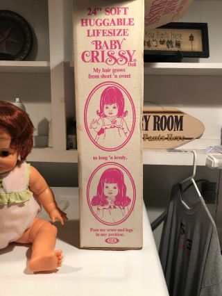 1980 ' S IDEAL BABY CRISSY DOLL GROW HAIR CHRISSY FAMILY VINTAGE 4