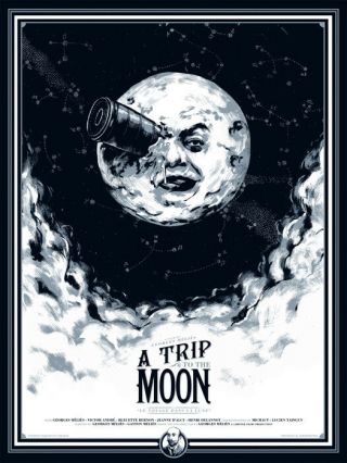 A Trip To The Moon By Phantom City Creative - Rare Mondo