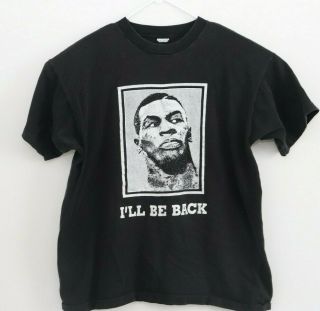 Vintage 1995 Mike Tyson “i’ll Be Back” T - Shirt Mens Size Xl