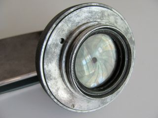 PLAUBEL Frankfurt Anticomar 100mm f/2.  9 Vintage Lens for Makina I II III Cameras 3