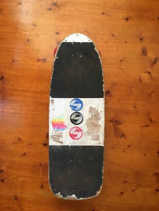Vintage Steve Olson Santa Cruz Blackhart Wheels Skateboard 1983 old school 9